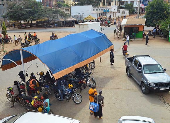 Boda Boda Shed
